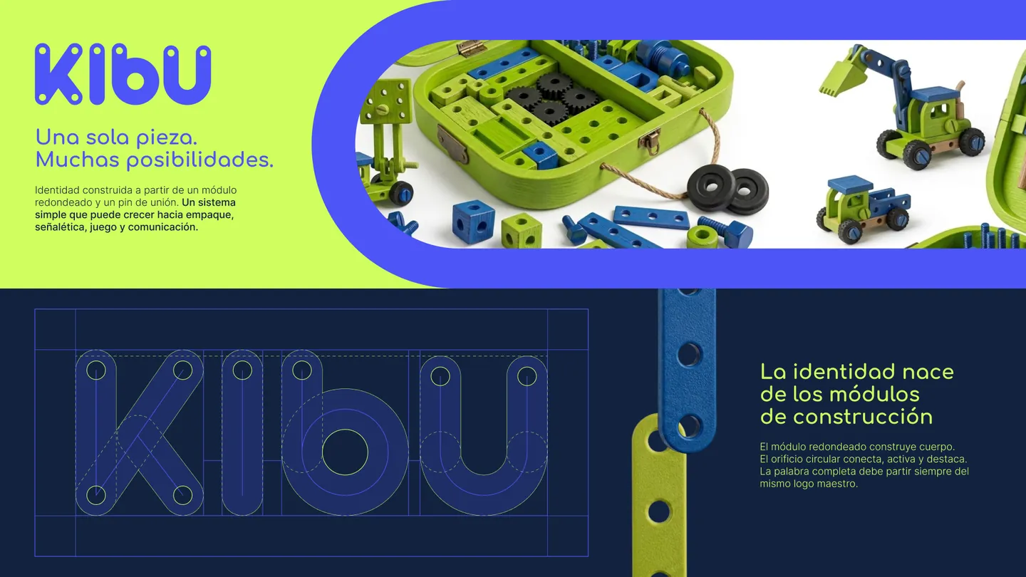 Logo modular y su construcción