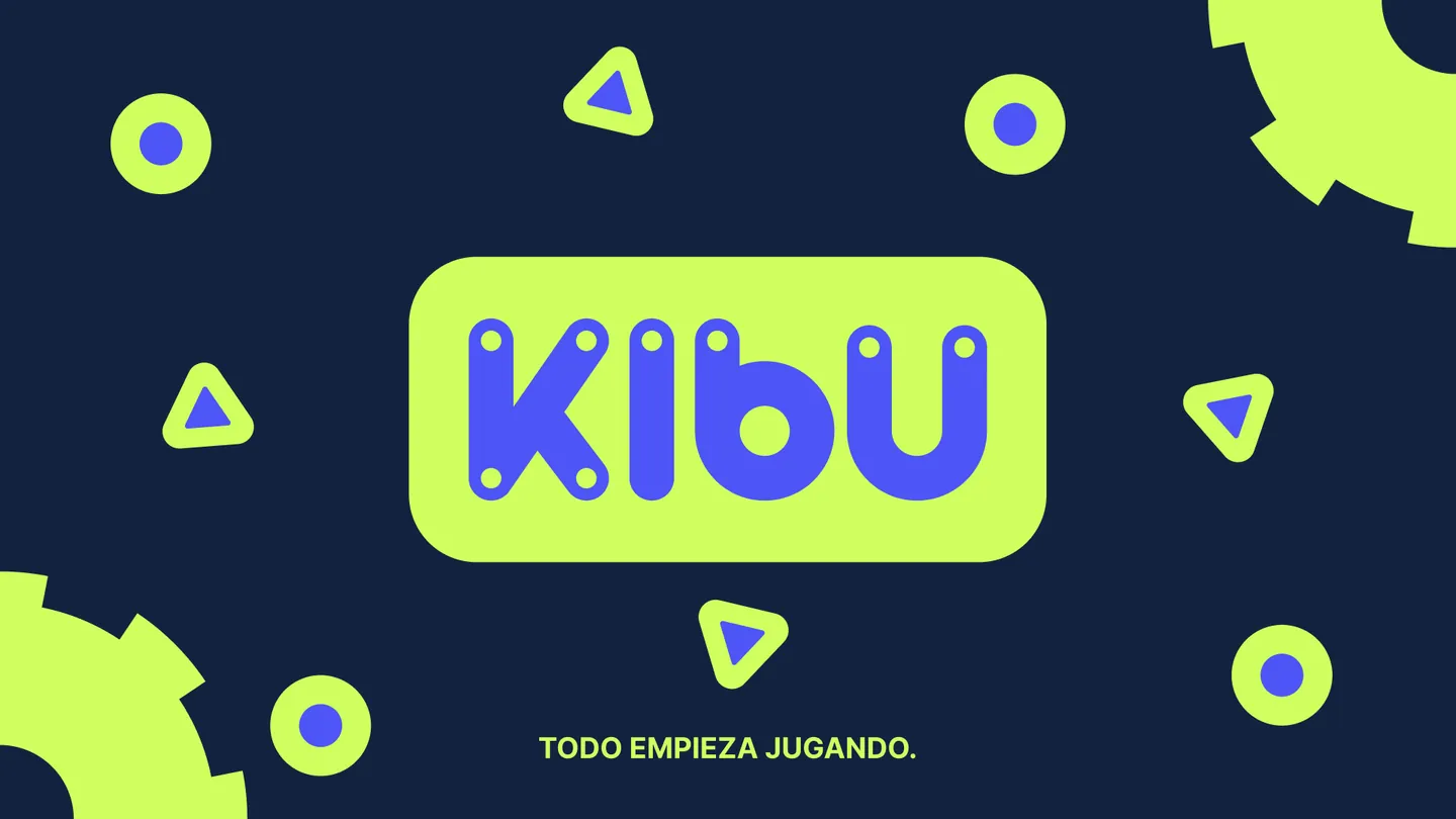 Logo KIBU con el lema Todo empieza jugando