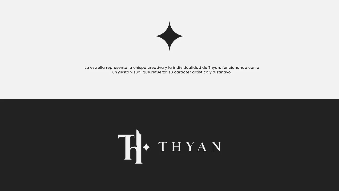 La estrella y el logo horizontal